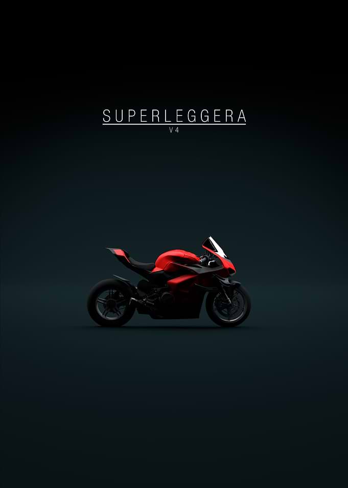 Ducati Superleggera v4 Red