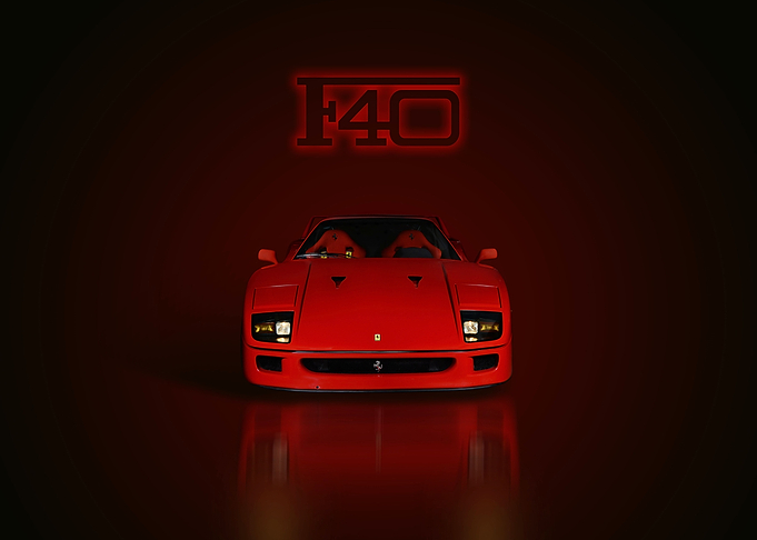 Ferrari F40 Reflections
