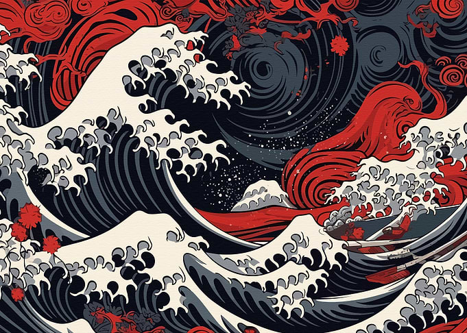 Great Japanese wave