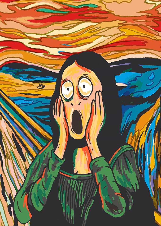 Mona Lisa The scream
