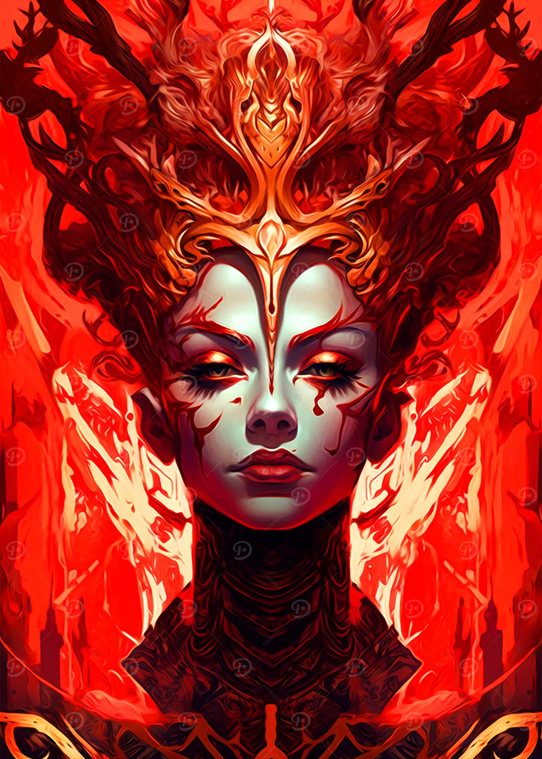 Abstract Girl