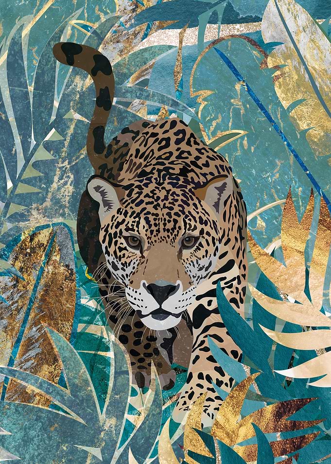 Leopard in the jungle