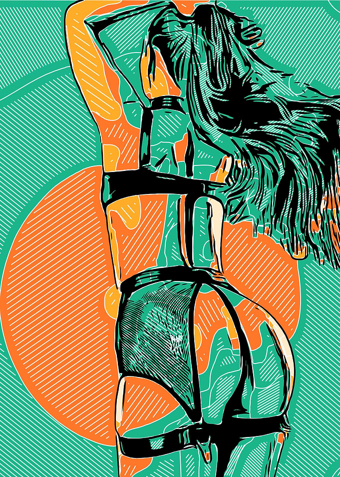 Geometric Girl 32