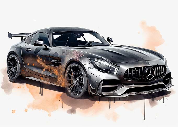 Mercedes AMG GT Black