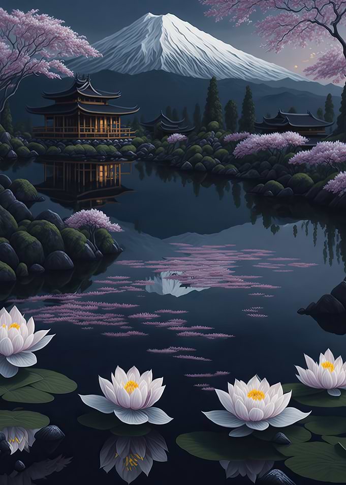 Serene Mount Fuji