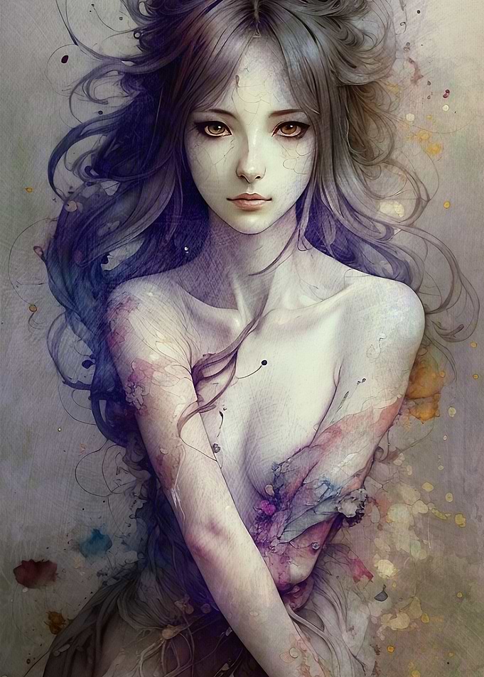 Shy Anime Girl
