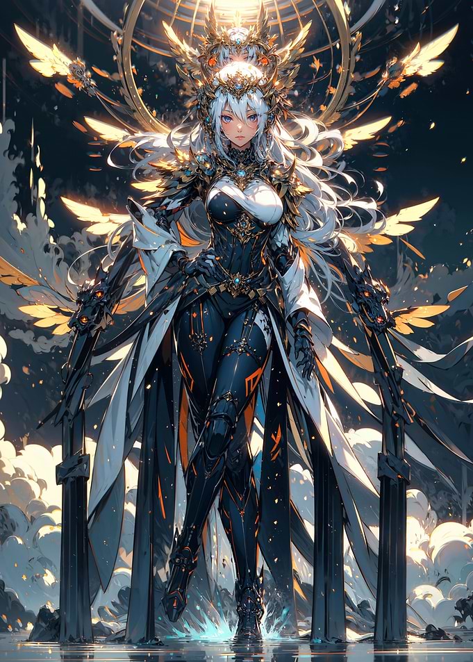 Beautiful dark angel