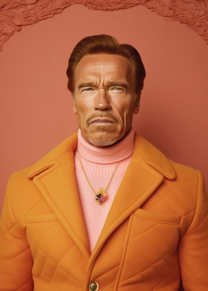 Arnold Schwarzenegger Art