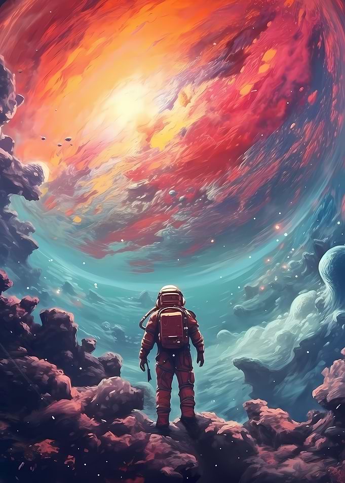 Astronaut Planet
