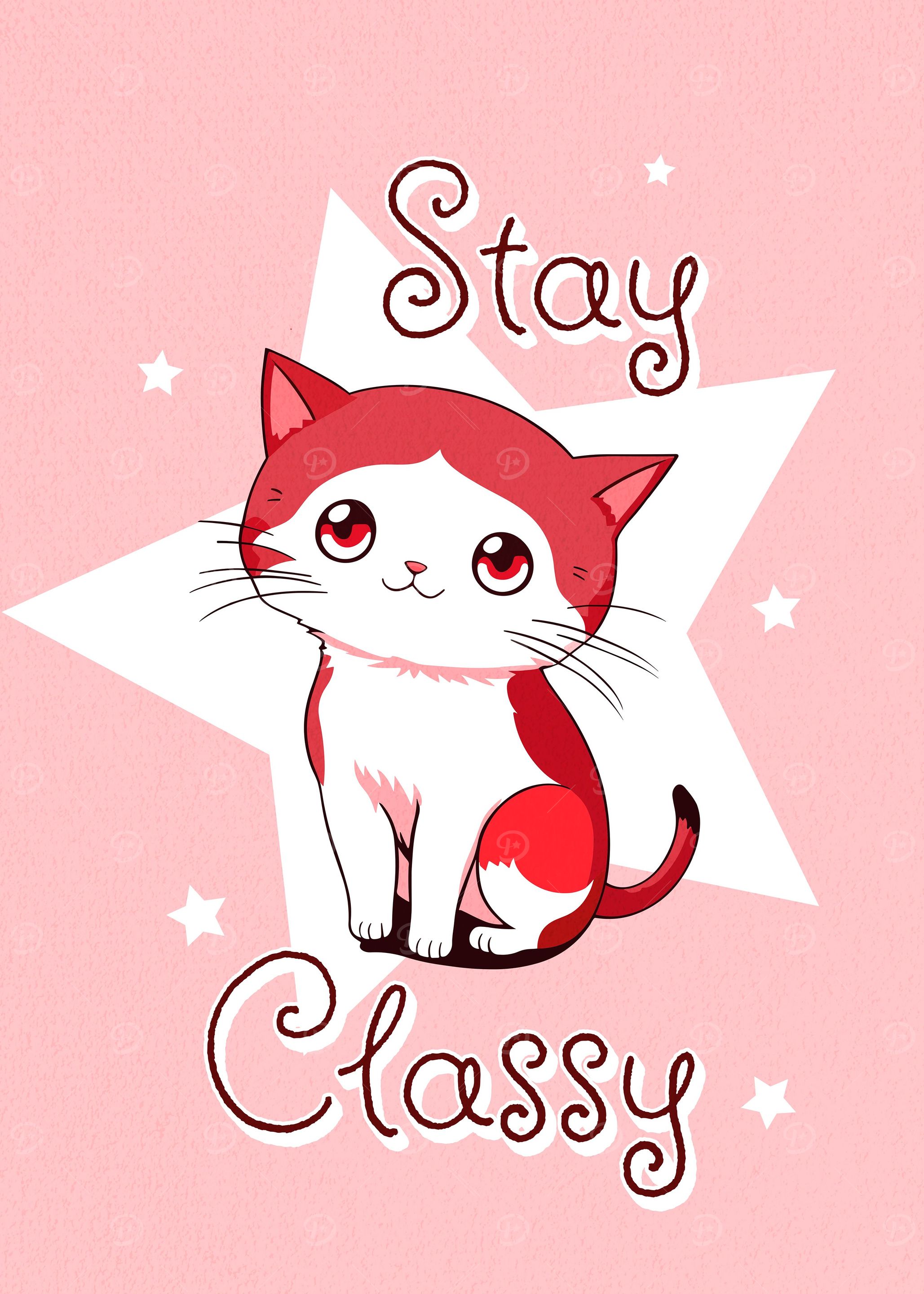 Stay Classy Cat