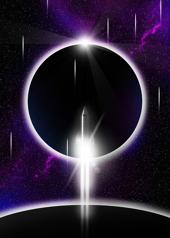 spaceship space