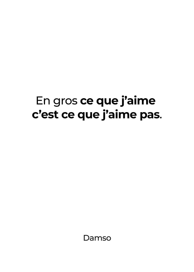 Damso Affiche Poster