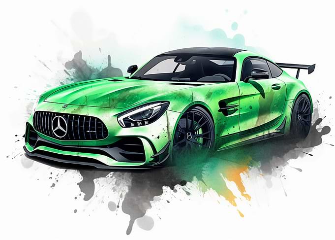 Mercedes AMG GT Black