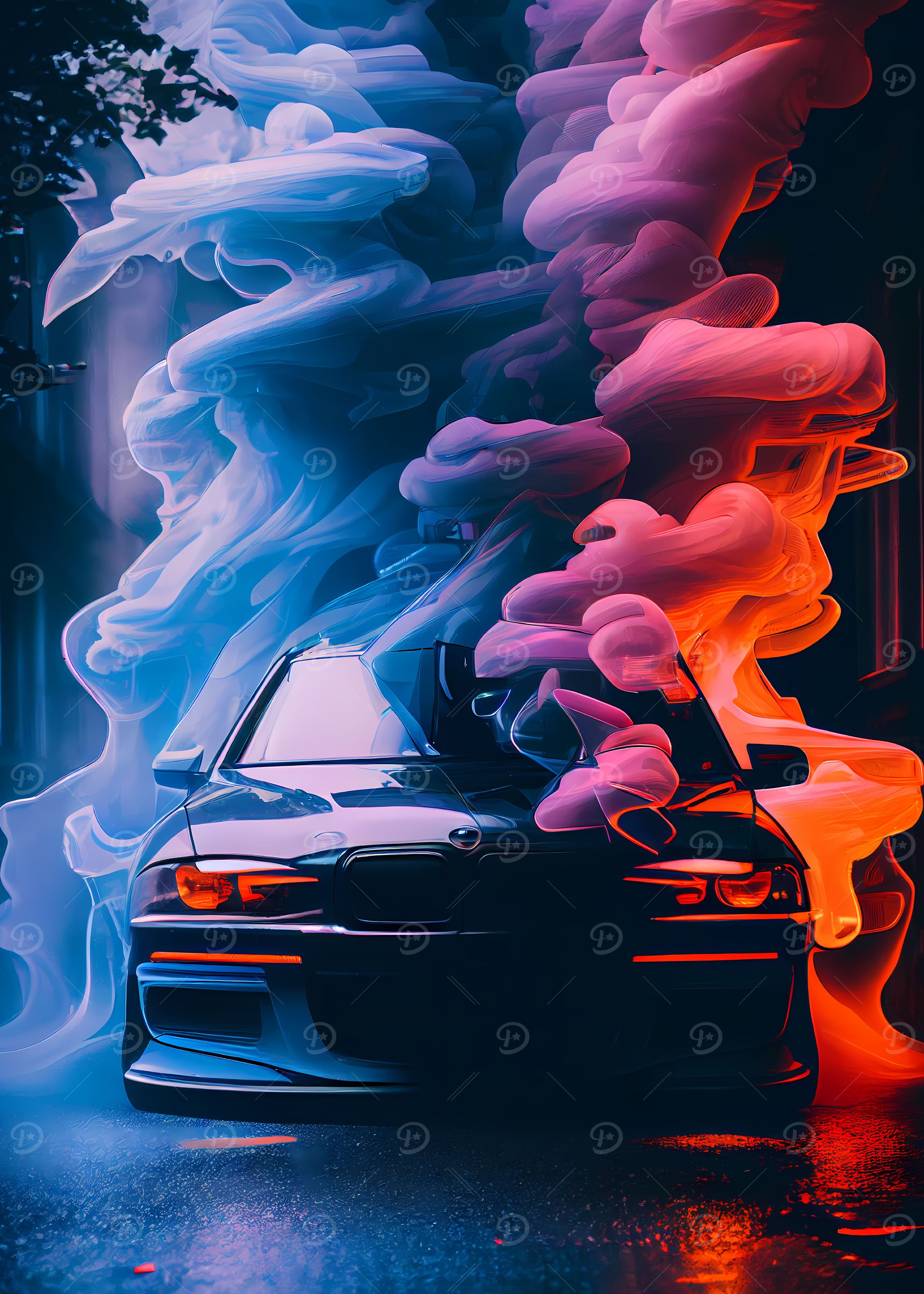 BMW E36 Smoke