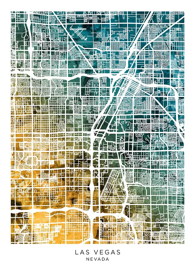 Las Vegas Nevada Map