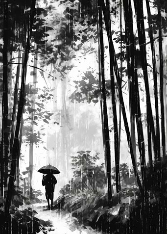 Rainwalk Silhouette