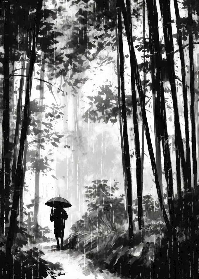 Rainwalk Silhouette