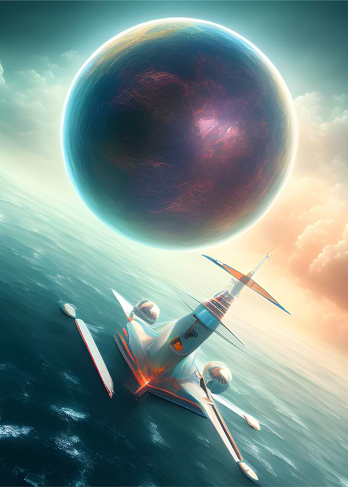 Alien Ship Fantasy World