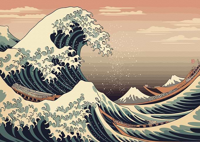 Great Japanese wave