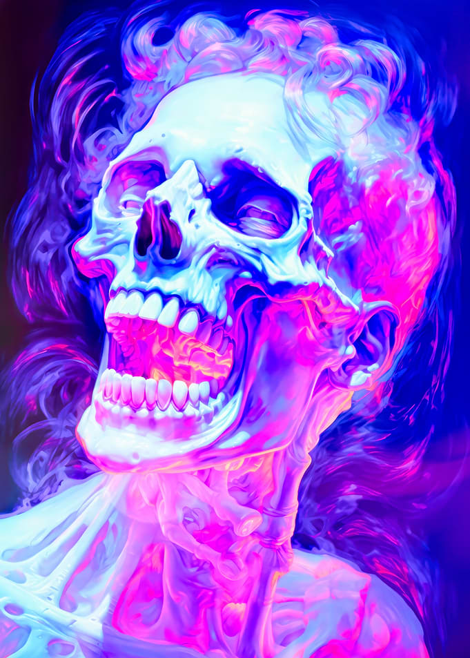 Fleeting Fragments Skull