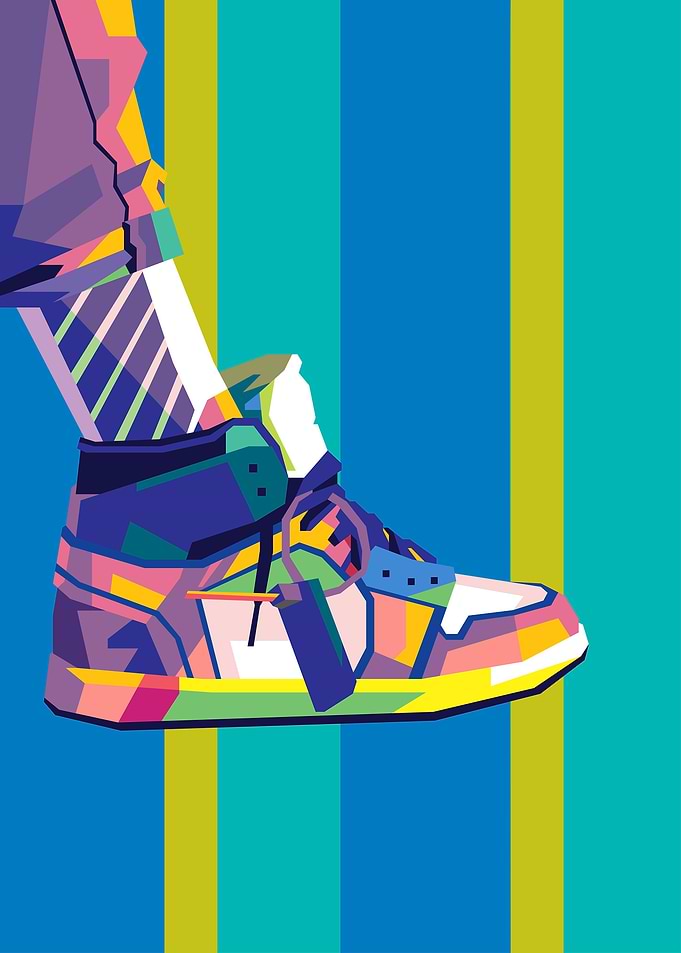 Shoes Pop Art