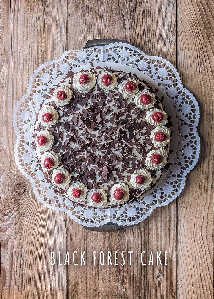 Black Forest Cake Gateau