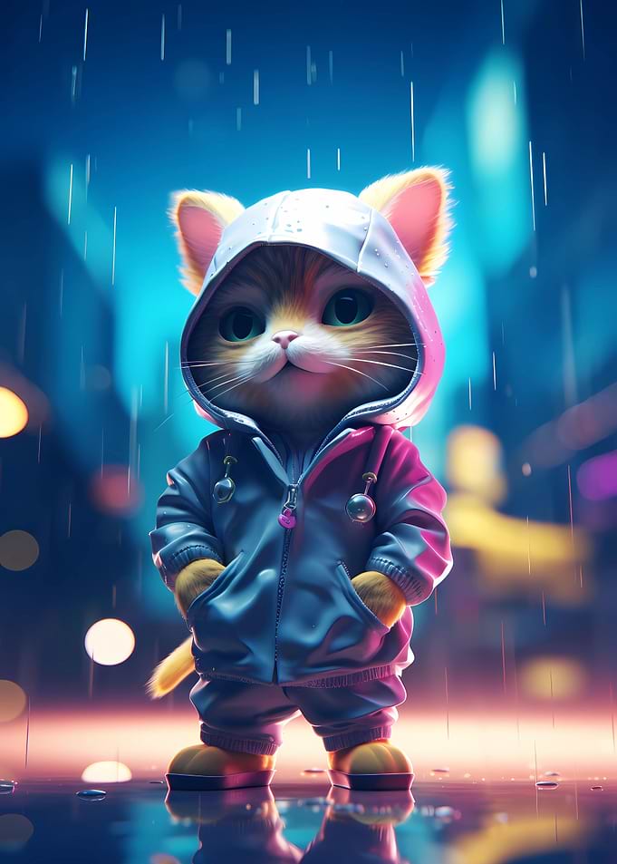 Anthropomorphic Cat