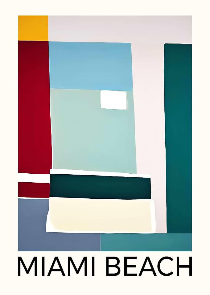 Miami Beach Poster