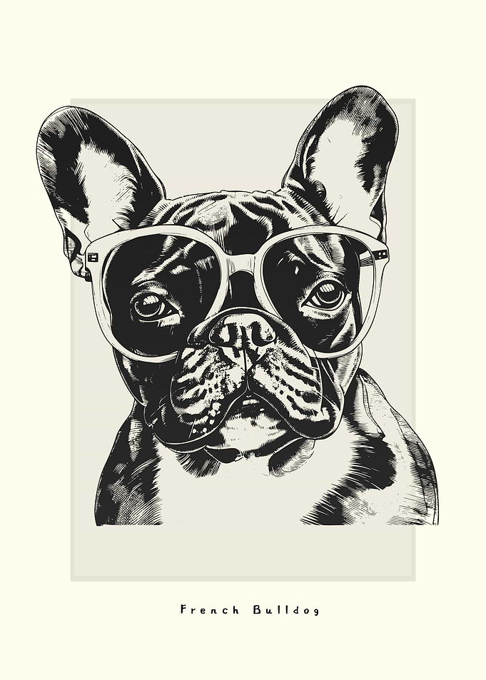 French Bulldog Sketch