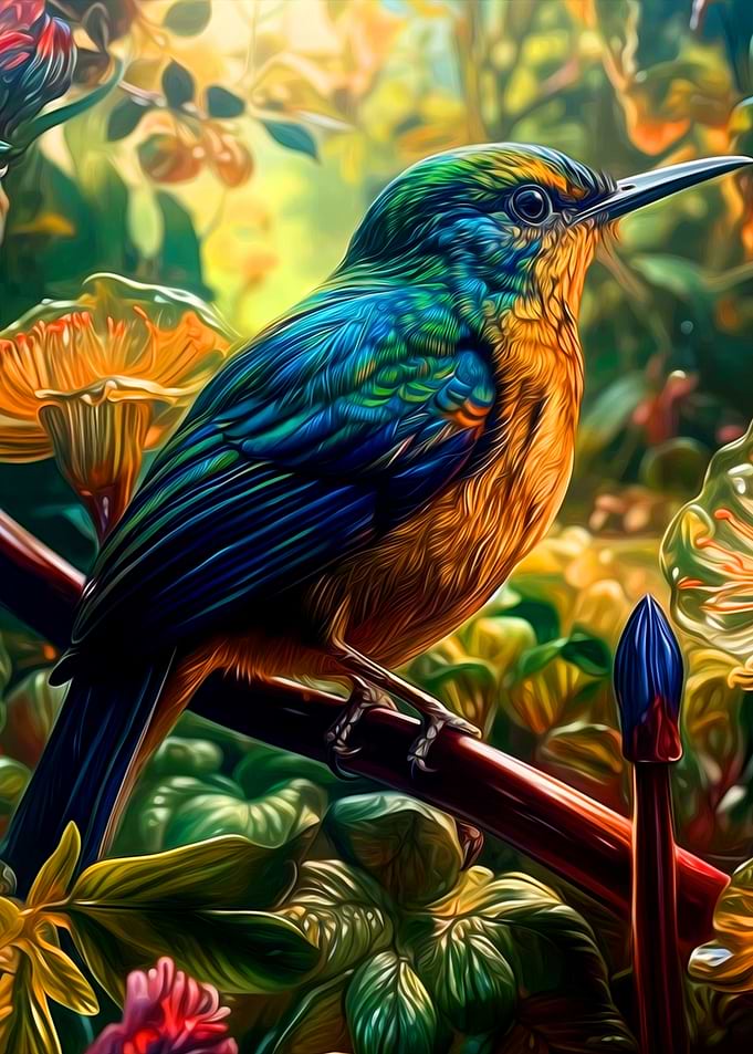 Colorful Bird