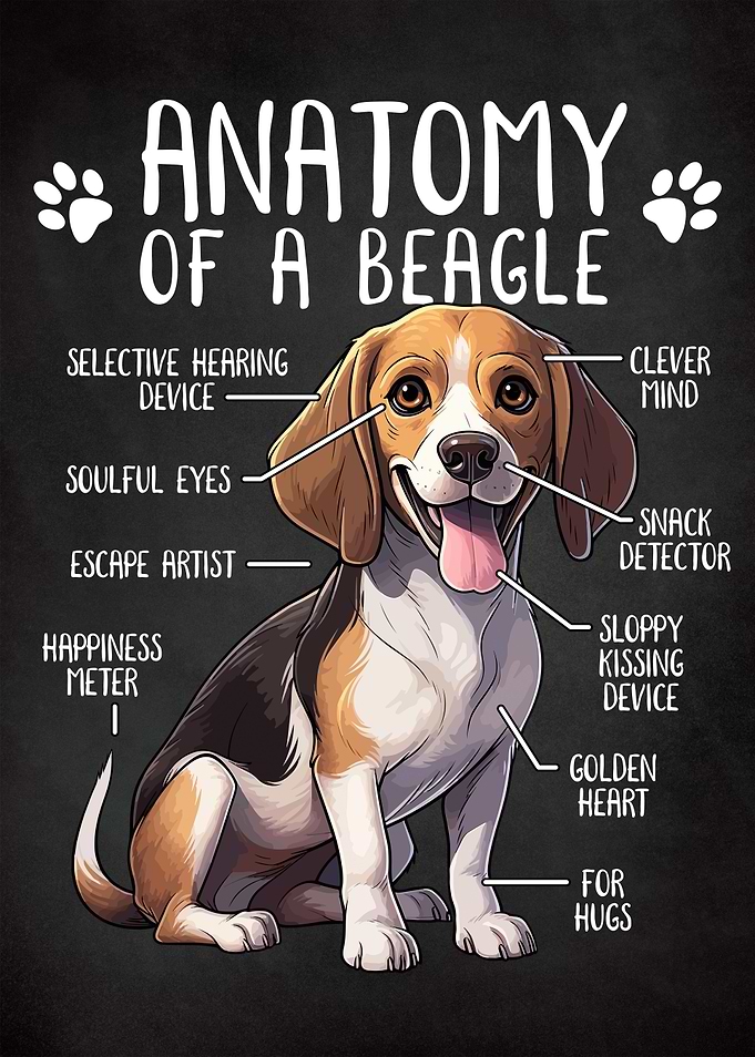 Beagle Anatomy Dog