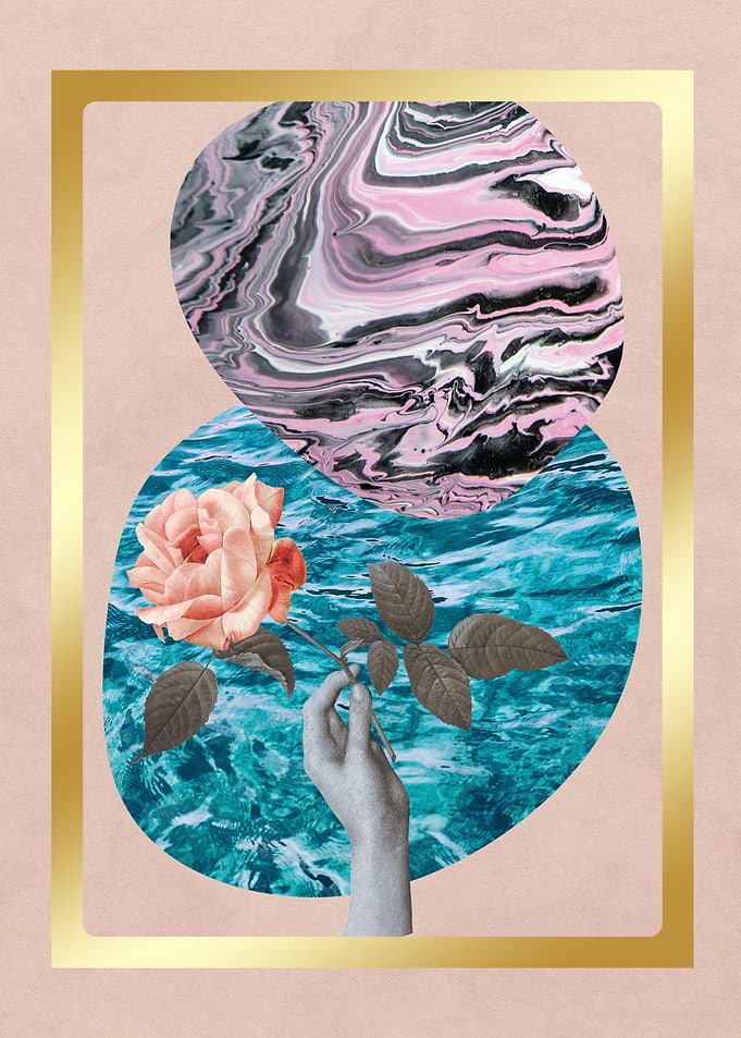 Vintage collage