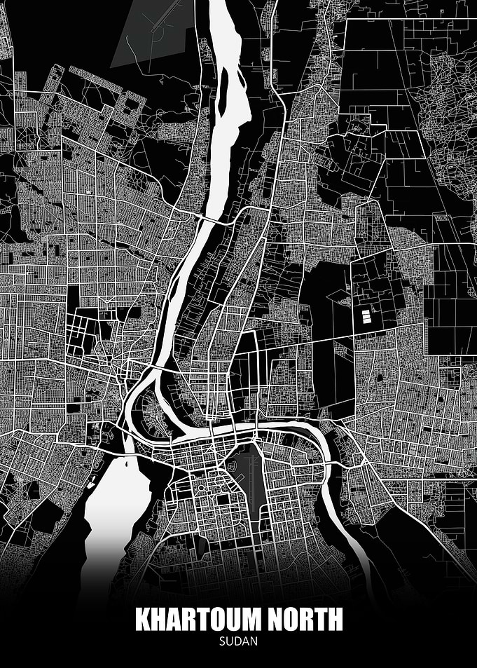 Khartoum North Sudan Map