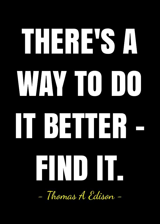 quote Thomas a edison