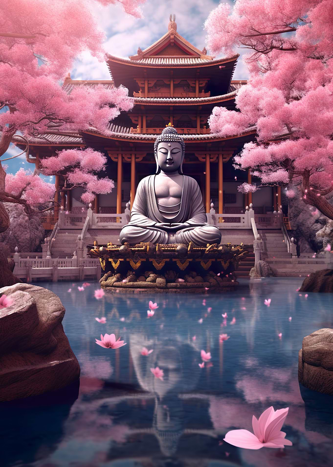 Sakura Buddha