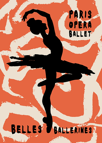 Belles Ballerines Poster