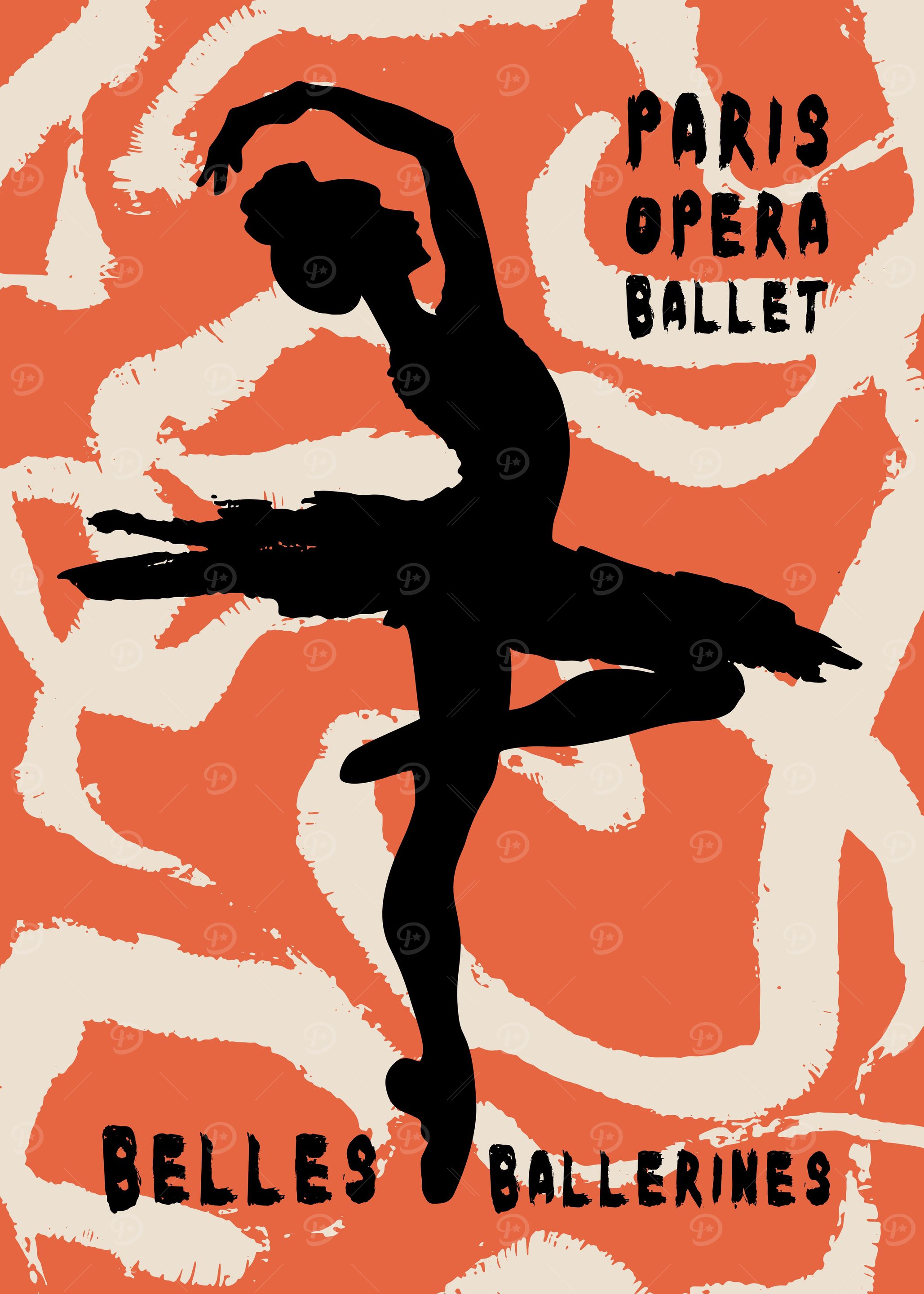Belles Ballerines Poster