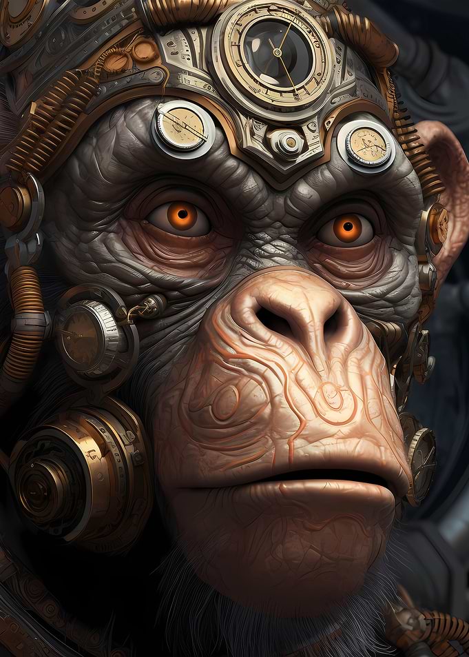Steampunk Ape