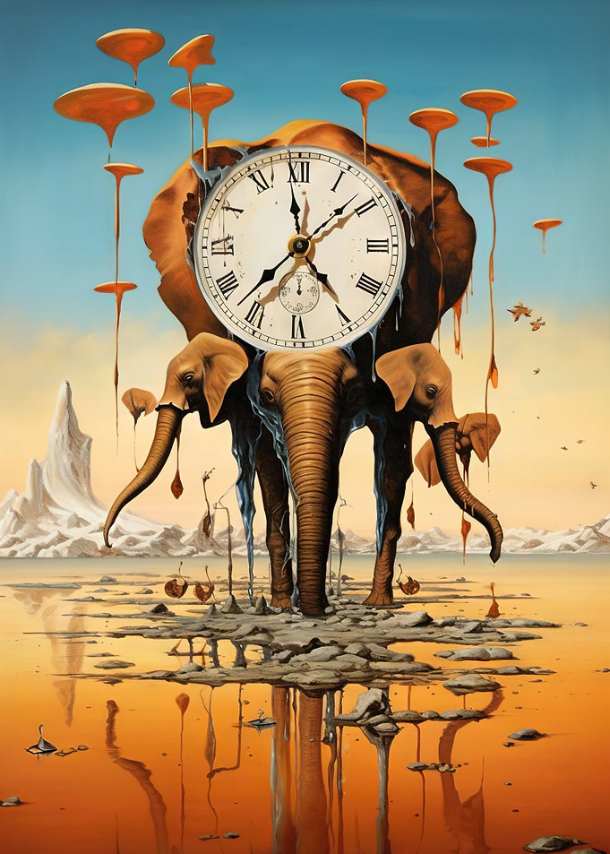 Surreal Temporal Paradox
