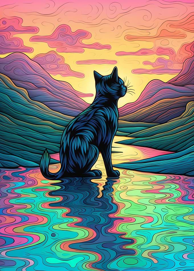 Sunset Water