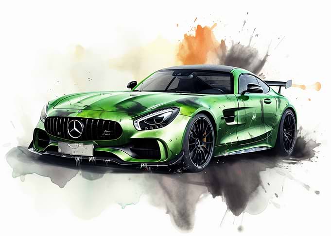 Mercedes AMG GT Series 2