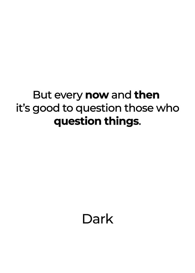 Dark Poster Serie