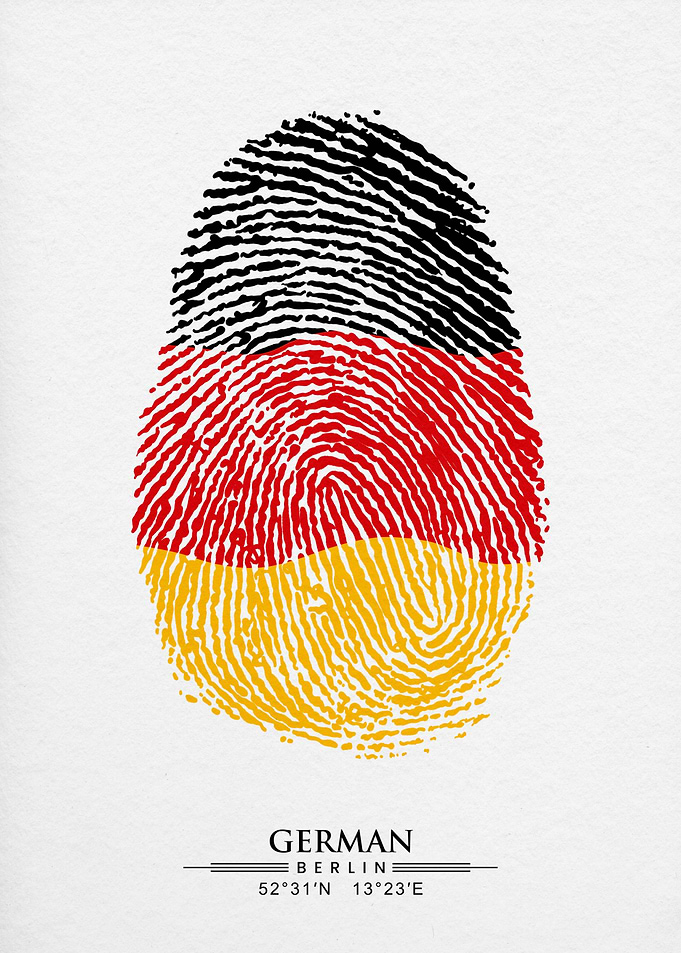 german finger flag