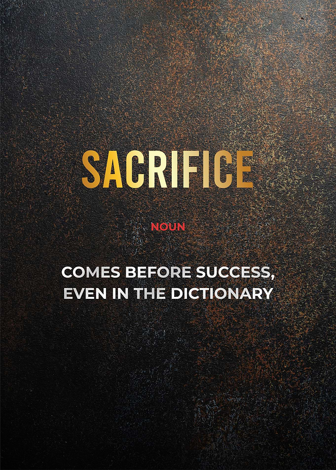 sacrifice defintion