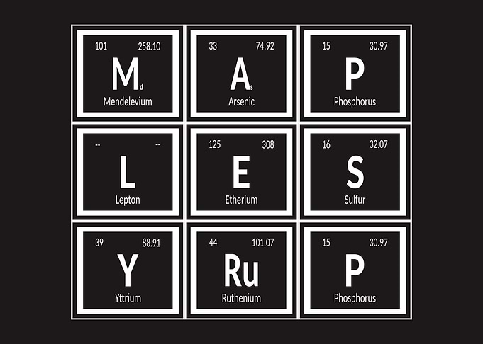 Maple Syrup of Elements