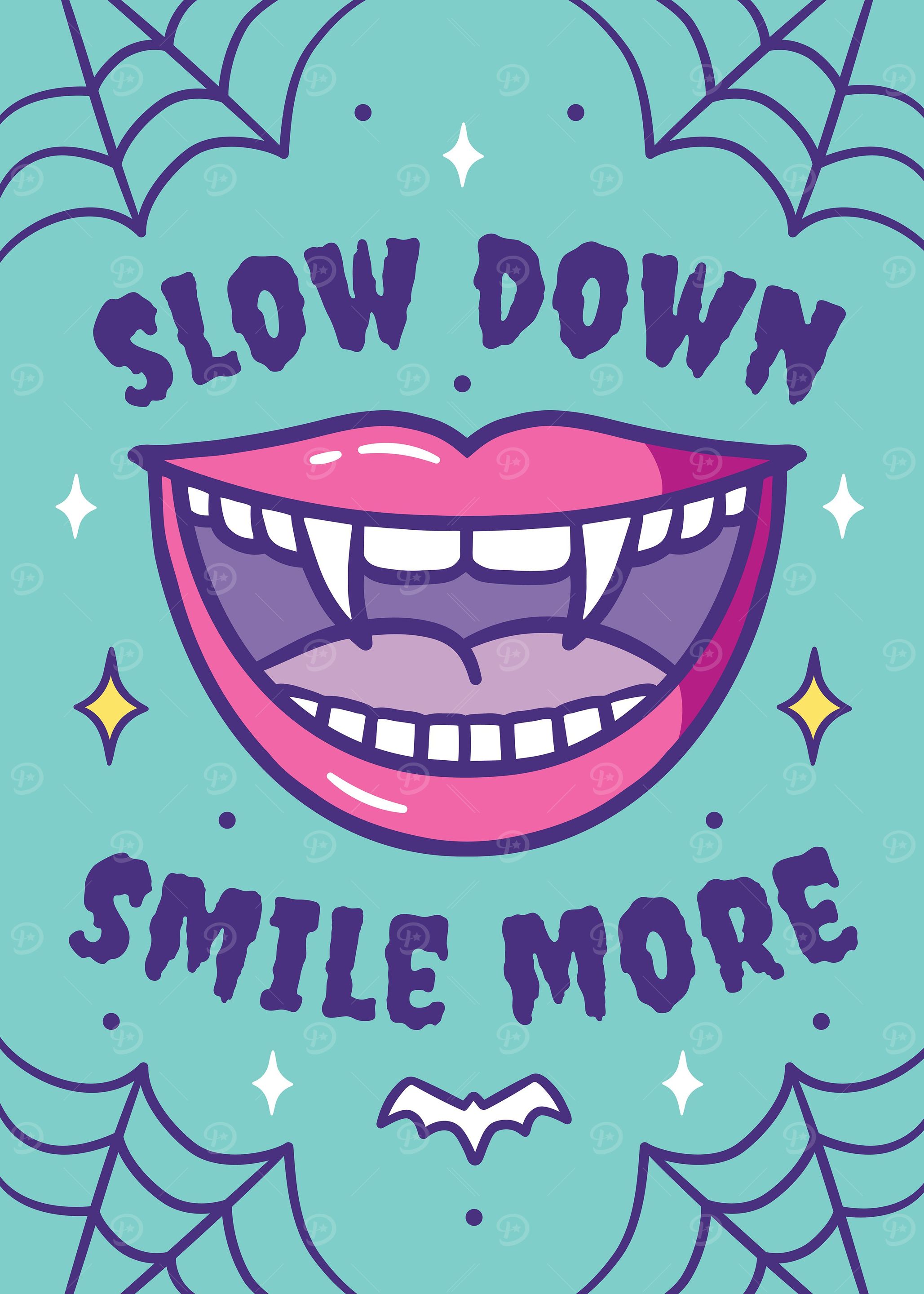 Vampire Mouth Smiling