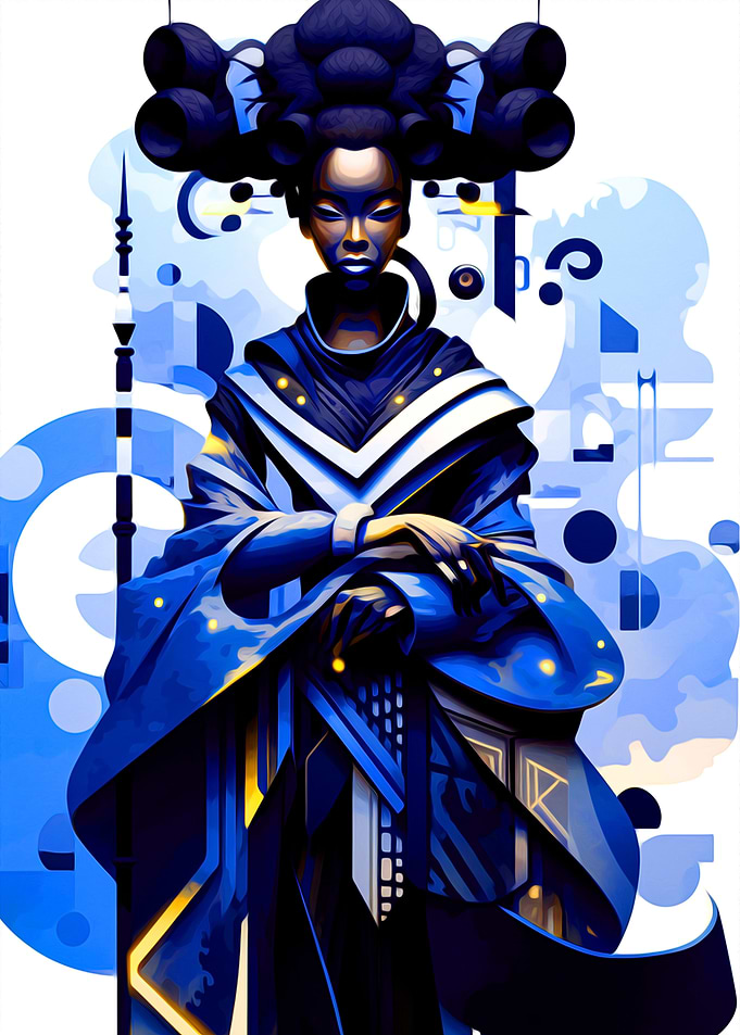 Abstract Woman