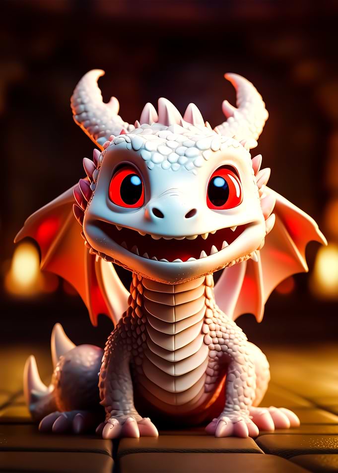 adorable baby dragon