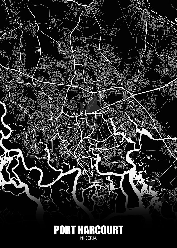 Port Harcourt Nigeria Map