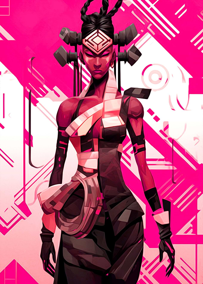 Abstract Woman